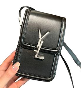 Cross Body Bag Designer Torba Telefon komórkowy torby luksusowe eleganckie wysokiej jakości skóra Mała urocza mini telefon komórkowy torebka torebka torebka damska torba na ramię