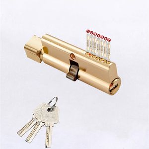 Modern Aluminum Alloy Household Anti-theft Mechanical Door Lock Bedroom Safety Mute Lock Core Furniture Hardware Accessories