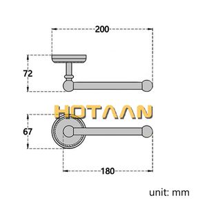 Set di accessori per bagno in bronzo set antichi a parete in ottone montato su carta da toilette per asciugamano set di hardware per bagno con gancio per campata