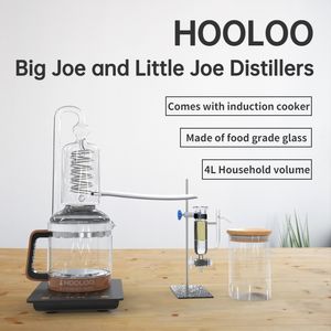 Hooloo Big Little Joe Glass Still Hydrosol Essential Oil Distiller 2.4L