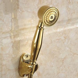 MTTUZK Monte a parete a parete in ottone solido Gruppo da bagno placcata con doccia a mano bagno caldo bagno freddo rubinetti torneiras torneiras