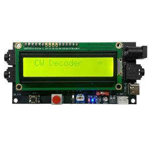 Radio CW Декодер Morse Code Reader Morse Translator для Ham Radio Accessy модуль Essential включает LCD1602 DC5V 12V/500MA