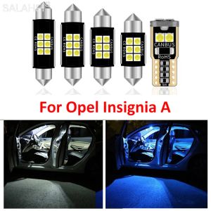 Acessórios para interiores de carros 12pcs kit de luz de lâmpadas LED para 2008-2016 2017 Vauxhall Opel Insignia Um sedan Hatchback Sports G09