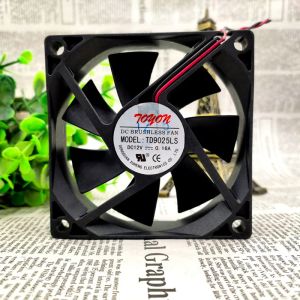 パッド新しいCPU冷却クーラーファンラジエータートノンTD9025LS 12V 0.16A 9025 2wire 9cmサイレントファン