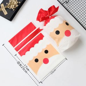 Sacchetto regalo di Natale sacca di caramelle natalizia festa per matrimoni decorazioni natalizie per la casa 2021 regali