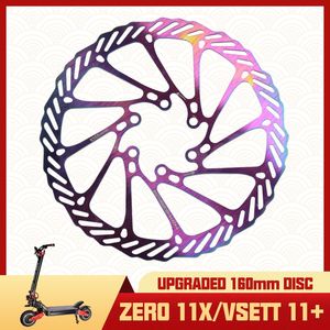 Universal Upgraded 160mm Disc Brake Rotor for VSETT 11+ ZERO 11X DUALTRON KAABO Electric Scooter Reinforced Colorful Brake Disc