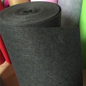 3mm Felt Fabric Hard Stiff Non-woven Cloth Sewing Patchwork DIY Handmade Bag Storage Box Materials Halberd Gray Feltro by Yard