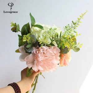 Свадебные цветы Peony Diy Вечеринка