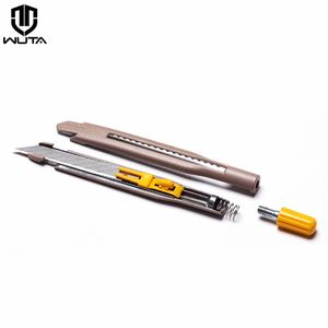 Utilitário WUTA Utilitário Craft Sharp Craft Leather Cutting Paper Carver Shaperner Tools Blade Sem agitar lâminas de 30 graus de 30 graus