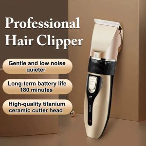 Aparadores de cabelo elétrico profissional Clipper para homens barba barba barbeador de cabelo de corte de cabelo acessórios barbeiro