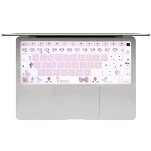 Obejmuje hiszpańską uroczą okładkę klawiatury UE dla MacBook Air 13 cali z identyfikatorem A2337 Apple A2179 Retina Display 2020+ Wydanie