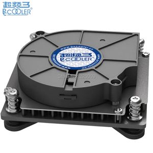 Cooling 4pin PWM Turbo fan UtralThin 29mm for 1U server CPU cooler AllinOne PC Cooling For Intel LGA1151 1150 1155 1156 PcCooler C81H