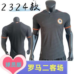 Soccer Jerseys Men's 23/24 Roma 2 Away Jersey Player Version Football Match Team Can Be Printed with the Number