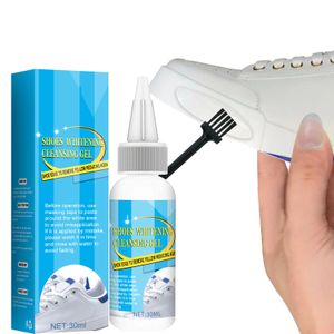 Nya skor Whitening Cleansing Gel Shoe Fast Acting Cleaner Foaming Stain Remover för skor Tvätt Bleach Home Garden Cleaning