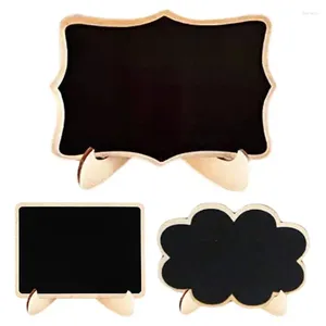 Decoração de festa mini -quadro -negro placa de giz placa de mensagem sinais de mensagem design de tabela blackboard srs srs wedding home acessórios