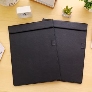 A4/A5/A6 Signature Folder Board Leather Writing Pad Hotel Conference Padfolio Leather Manager Board school office supplies