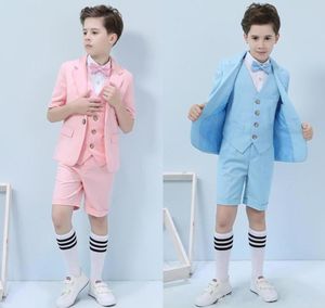 Bela Kids Formal Use Terno de Aniversário Menino Festes de Aniversário Ternos de Business Boy Boy Flower Girl Coat NO0053357875