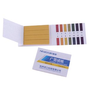 80 Strip 1-14st Test Strips Litmus Test Paper Full Range Acidic Alkaline Indicator Or PH Value 5.5-9.0 Hot Sale