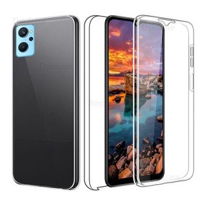 360 Ganzkörper -PC+Silikon -Hülle für Realme 9i 8i C21Y C25Y Q3 Pro Oppo A76 A54 A55 A74 A94 A16 A16S A54S -Kamera Schutzabdeckung