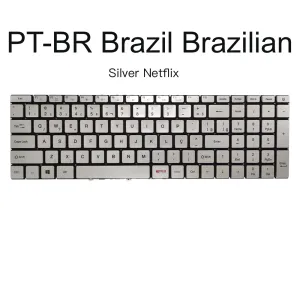 キーボードUS LA LATIN BRPT BRAZIL MULTILASER 15 ULTRA UB522 UB523 UB521 Portuguese Notebook Keyboard MB3501027 YXT93218