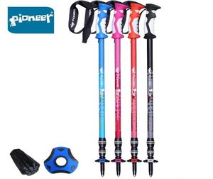 Pali da trekking 2021 Pioneer Anti Walking Sticks escursioni alpenstock canne da campeggio da campeggio da sci da campeggio 6309877