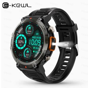 Watches S100 Smart Watch Men With Flashlight Outdoor Sport Fitness Tracker Blood Pressure Clock Waterproof Smartwatch for Android IOS