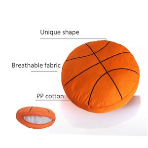 Bubble Kiss Creative Soccer Plush Throw Pillow Football в форме шерстяной подушки для дома декор гостиная мягкая фаршированная игрушка для детей