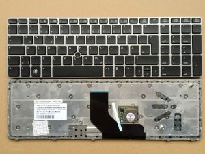 キーボードドイツラップトップHPエリートブック8560p 8570p 8560b 6560b 6565b 6560pスペア641180041ポイントGRレイアウト付き