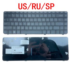 Keyboards New US Russian Spanish Laptop Keyboard For HP COMPAQ G42 CQ42 AX1 G42100 G42200 G42300 G42400 Notebook PC Replacement