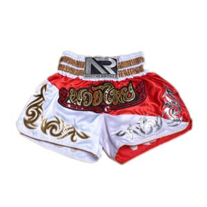 Calças de boxe de novo masculino imprimindo shorts mma lutam luta de poliéster curto boxe boxe de boxe tailandês shorts de boxe tailandês