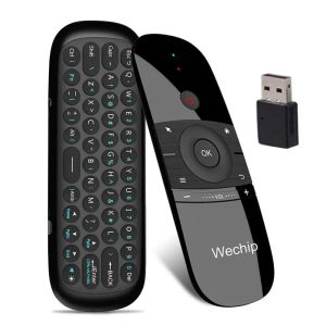 Combos W1 2.4G Беспроводная клавиатура воздушная мышь Smart Remote Chies для Android TV Box ПК