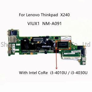 Motherboard For Lenovo Thinkpad X240 Laptop Motherboard With i3 i5 i7 CPU DDR3 VIUX1 NMA091 FRU 04X5148 04X5149 04X5152 04X5164 100% Tested