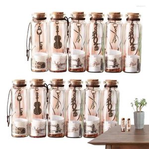 Storage Bottles Mini Glass With Cork DIY Birthday Clear Bottle Hanging Decoration For Party Gift Baby Shower Wedding Supplies