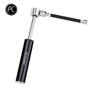 Pcycling Mini Bicycle Pump Aluminum Alloy Alloy Cycling Hand Air Pump Ball Tire Infrator MTB Mountain Road Pump 120psi for AV/fv