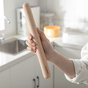 Japanese Wooden Rolling Pin for Kitchen, Cooking Tools, Baking Accessories, Crafts, Fondant Cake Decoration, Dough Roller