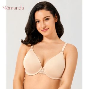 Kleider Momanda Entbindlichkeit Pflege BH Stillung leicht gepolstert unterdrückte Dessous -Frauen -Vorgänger Plus Size Lactation