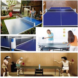 Retractable Ping Pong Net Portable Table Tennis Net and Clamps. Replacement for Any Tables