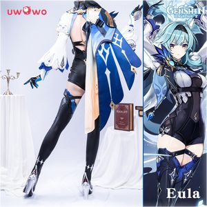 Uwowo Eula Cosplay Hot Game Genshin Impact Cosplay Eula Costum