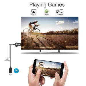 Box Anycast M9 plus 2,4g 1080p Miracast Wireless DLNA kompatibler TV -Stick WiFi Display Dongle Receiver Support Chrrom