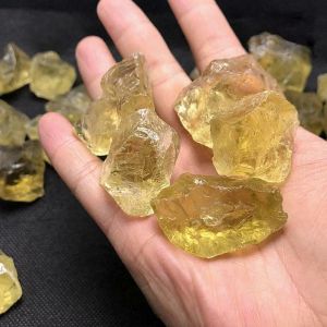 100g natural de citrina cru de citrina cristal cura original cura reiki amostra mineral decoração
