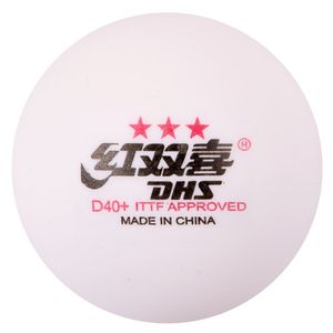 Yinhe Galaxy 3-Star Seamed Teable Tennis Balls Plastic 40+ ITTF承認された白いポリピンポンボール