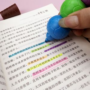 2023 Novo colorido adorável marcadores de cinzel marcador de canetas pastel cores para crianças bebês crianças de Natal presentes criativos