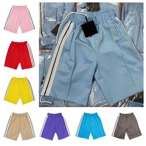 Palmthe New 20ss Lmels Light Blue Sports Shorts للرجال والنساء مع خطوط بيضاء على Sidess-XL1