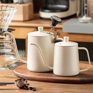 Brewing pentola per caffettiera a spigollo tazza di filtro inossidabile in acciaio inossidabile per la bocca fine utensili per la casa 240410