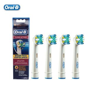 Cabeças de escova de dentes elétricas genuínas oral BEB17/18/20/30/25/2013/EB50/EB60 Dentes de reposição de dentes de substituição de goma dentes para D12013 D16523