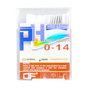 100 Strips/box 0-14 PH Test Strips 0-14 Scale Premium Litmus Tester Paper Ideal For Test PH Level Of Water