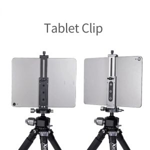 Stands Universal Alluminium Tablet Tablet Phone Stand Clip Clip Tripode Regolable Staffa per telefoni cellulari IPro Tablet Holder iPad