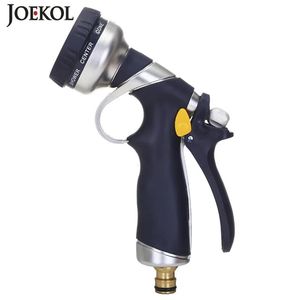 Zinc Alloy 8 Function Garden Water Sprayers For Watering Lawn Spray Water Nozzle Car Washing Cleaning Sprinkle Tools Water Gun 240403
