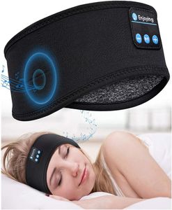 Sovhörlurar Bluetooth 50 Sleeping Headset Headband 10H Musik mjuk elastisk bekväm pannband hörlurar gåvor1514163