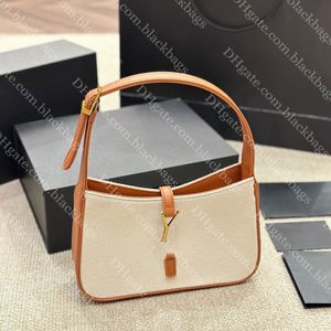 Hobo Handbag Luxury Le 5A7 Leather Bag Designer Shourdle Bags for Sofite Canvas Underarm Bag Ladies Classic LetterHobo Bag